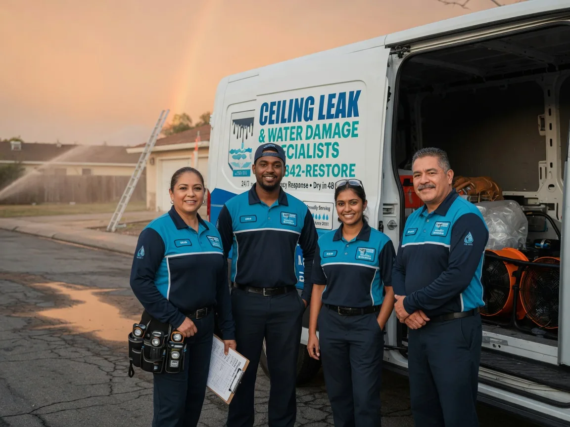Ceiling Leak Cleanup company in Marietta, TX
