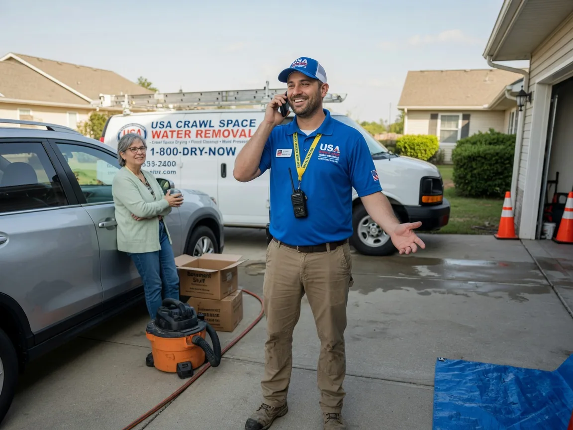 Crawl Space Water Removal Marietta, TX FAQs